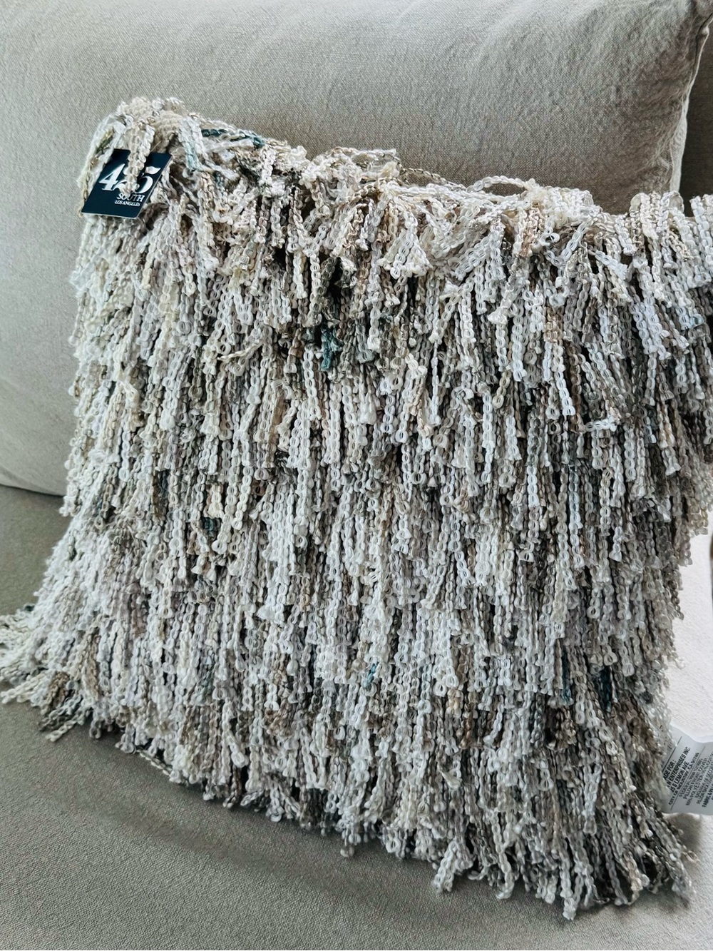 Luna Natural 18" x 18" Pillow Cover - Neutral Tone